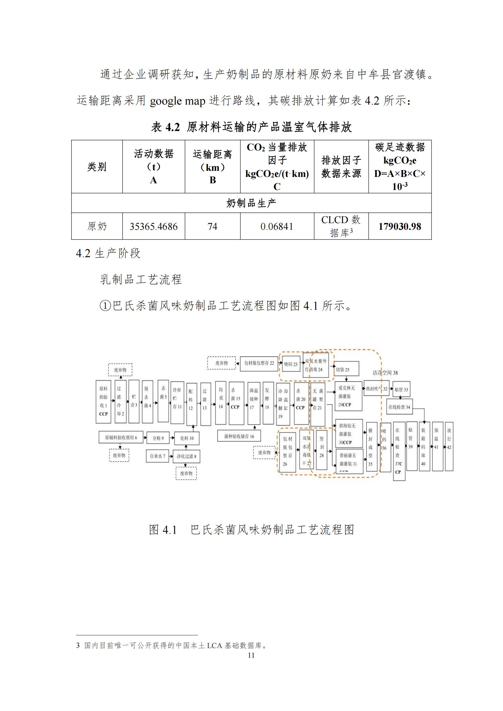 《鄭州花花牛乳制品有限公司產(chǎn)品碳足跡報告》公示
