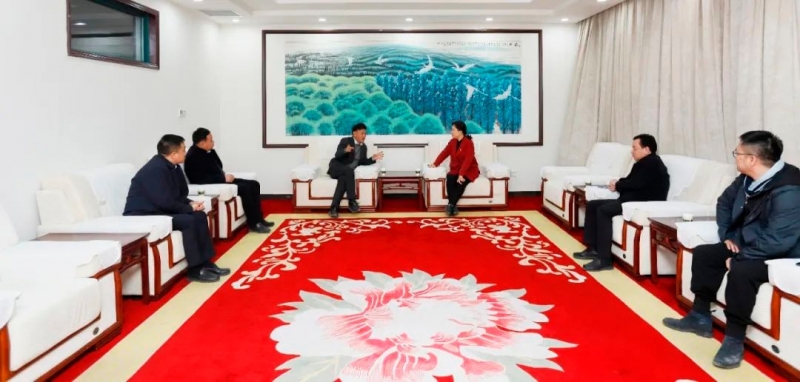 發(fā)揮產(chǎn)業(yè)優(yōu)勢 助力鄉(xiāng)村振興 | 民權縣委副書記、縣長王靜嫻會見關曉彥董事長一行