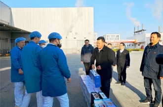 春節(jié)送溫暖，慰問暖人心丨集團(tuán)黨委書記、董事長慰問春節(jié)期間堅(jiān)守崗位的一線職工
